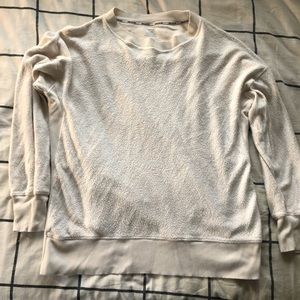fuzzy aerie crewneck